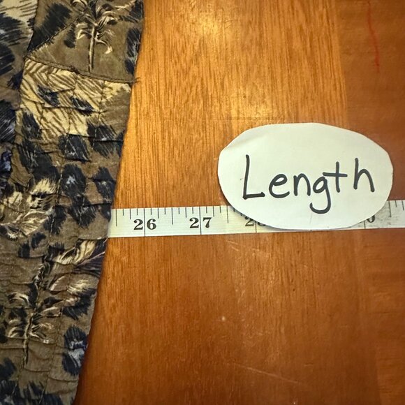 Vintage 90s EVR Leopard Print Jacket With Elastic Cuffs & Hem Size Large - Picture 3 of 6